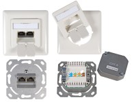 2xRJ45_Cat6_FTP-RAL9010